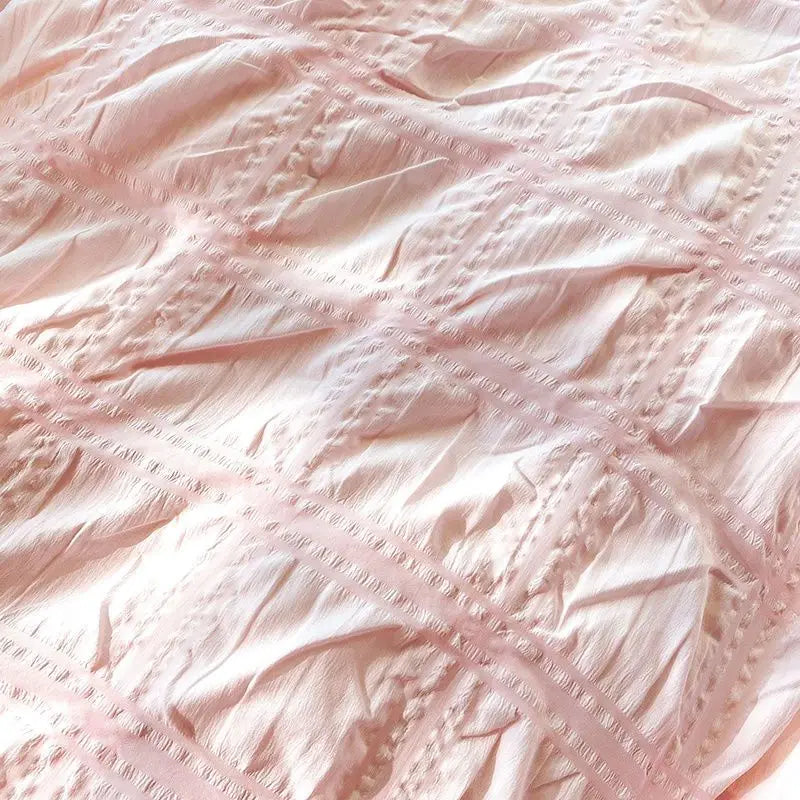 princess textured duvet set