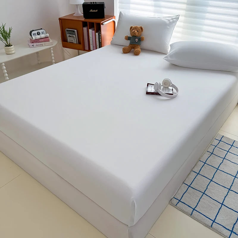 plain colored fitted sheets