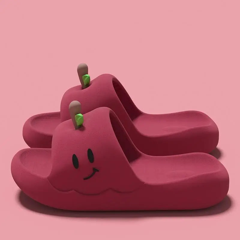 apple house/shower shoes