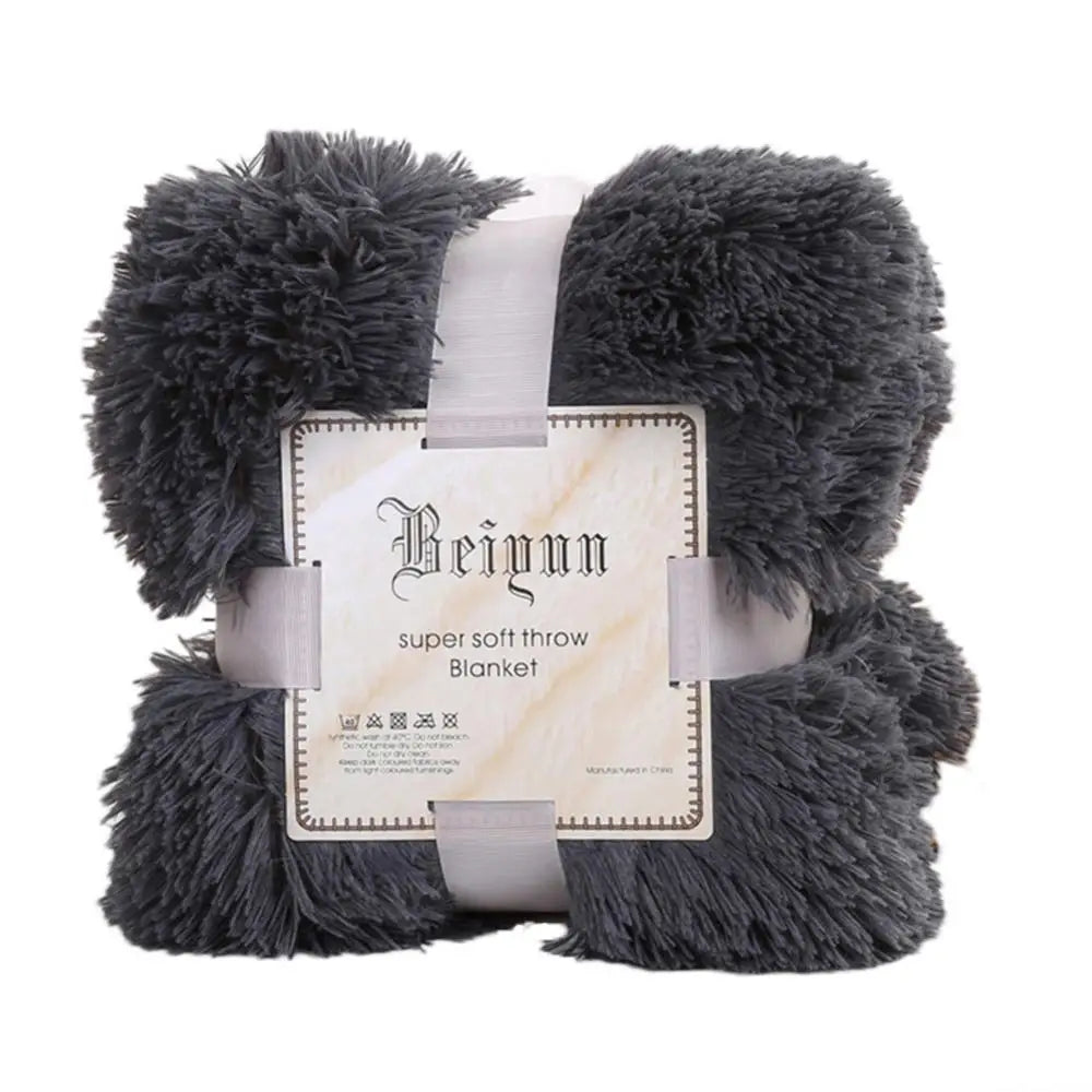shaggy fluffy blanket