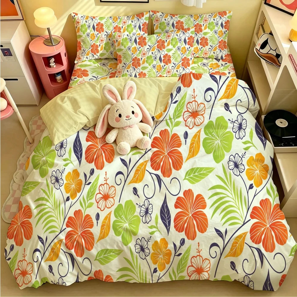 busy botanicals duvet sets
