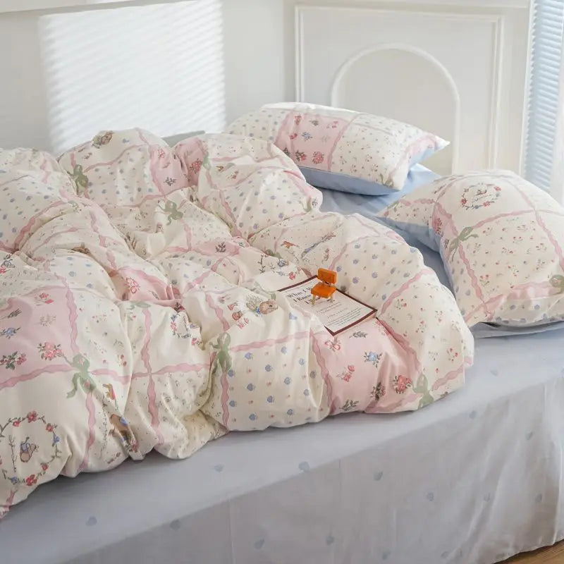 cute cartoon animal duvet set