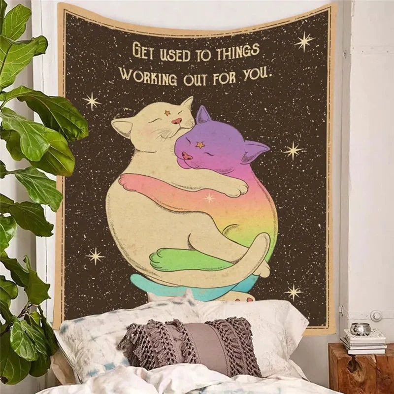 cat torot tapestry