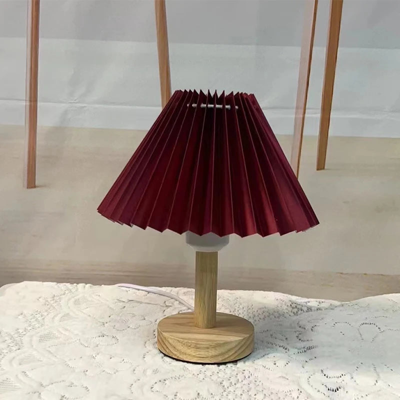pleated cute lamp