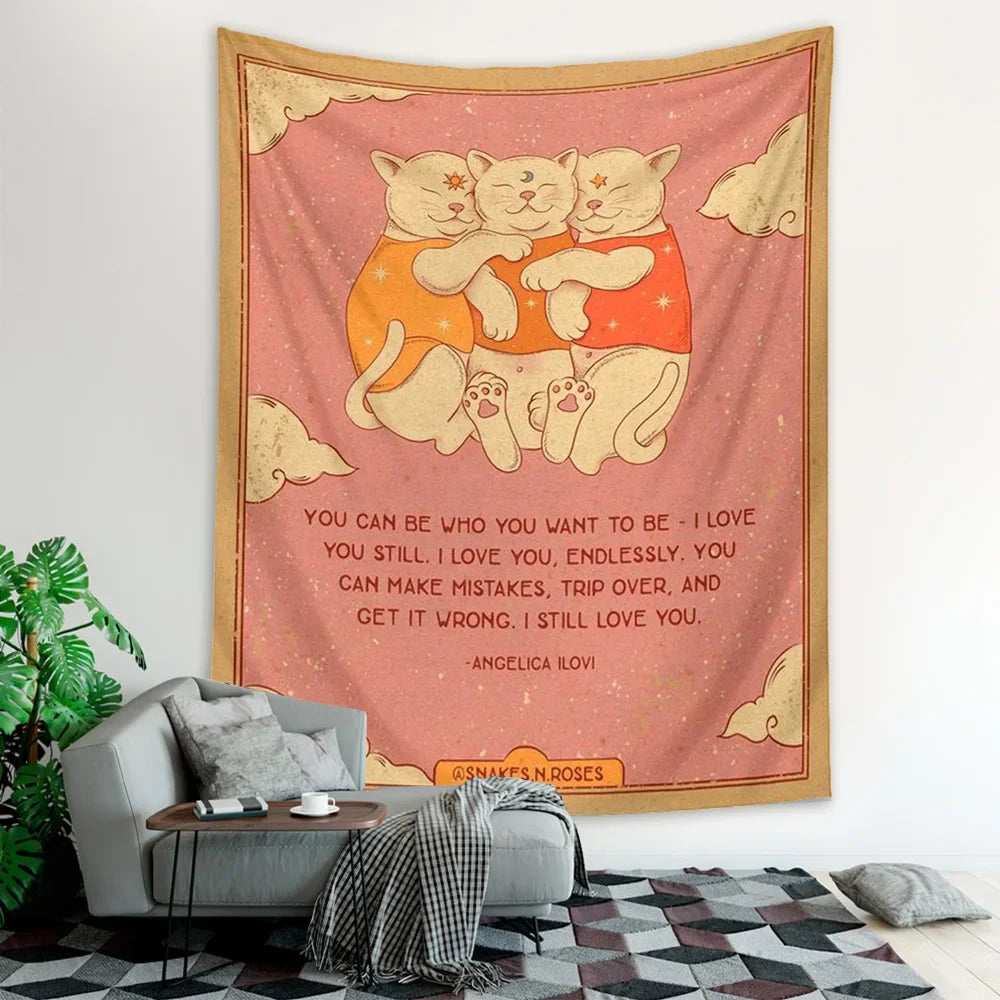 cat torot tapestry