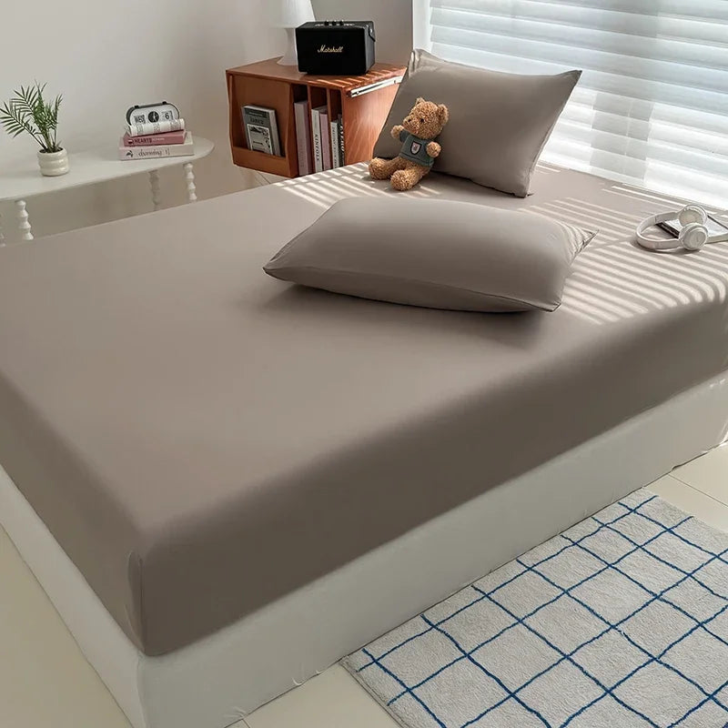 plain colored fitted sheets