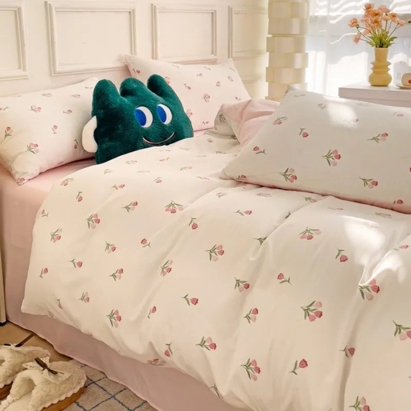 fun florals duvet sets