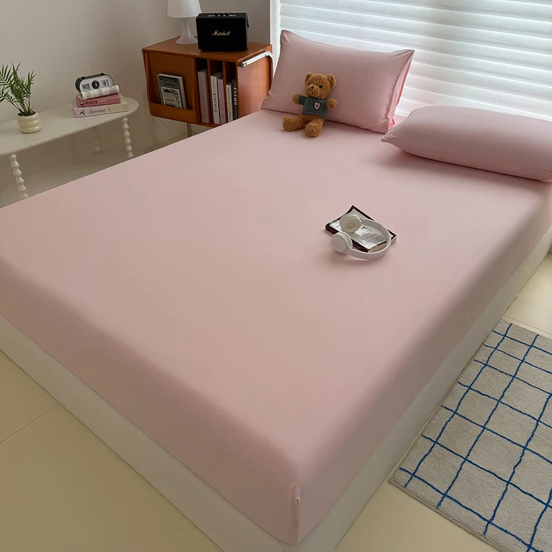 plain colored fitted sheets