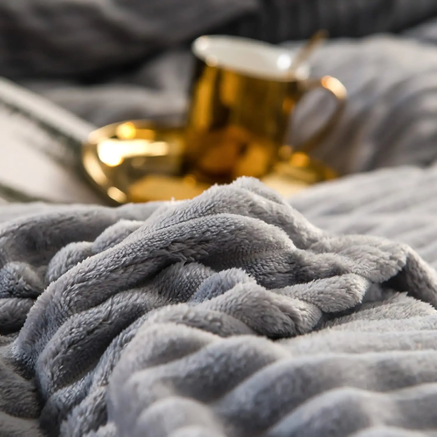 fuzzy corduroy duvet cover set