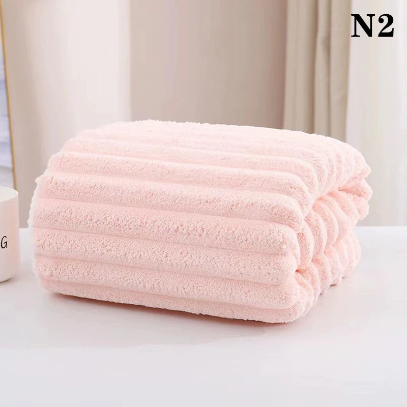 plush thick towels