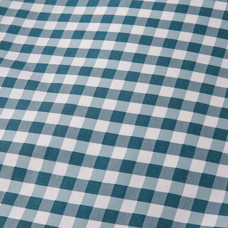 dark gingham duvet cover
