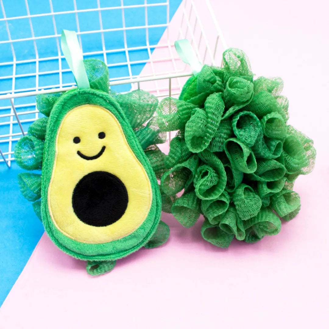 fruit and veggie loofah