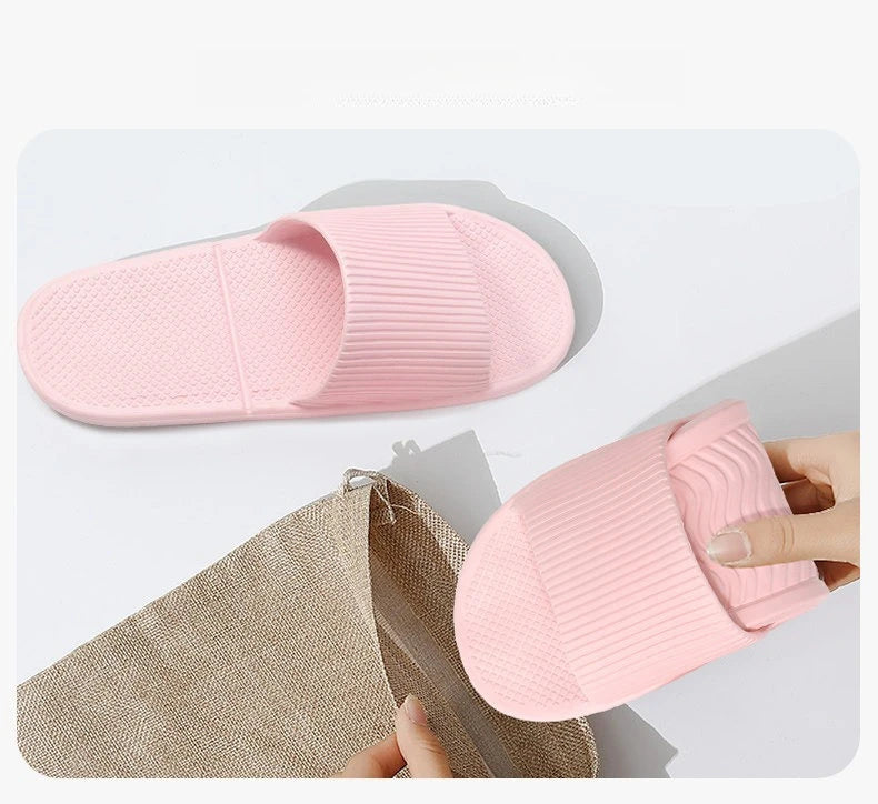 flexible foldable shower shoes
