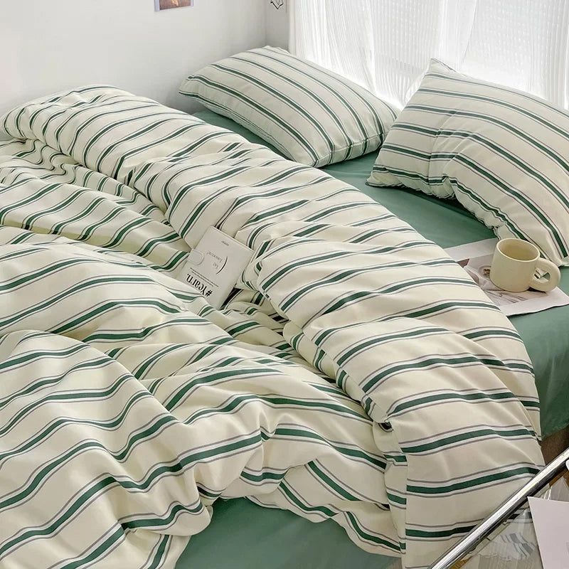 stripey stripes duvet set - 4p
