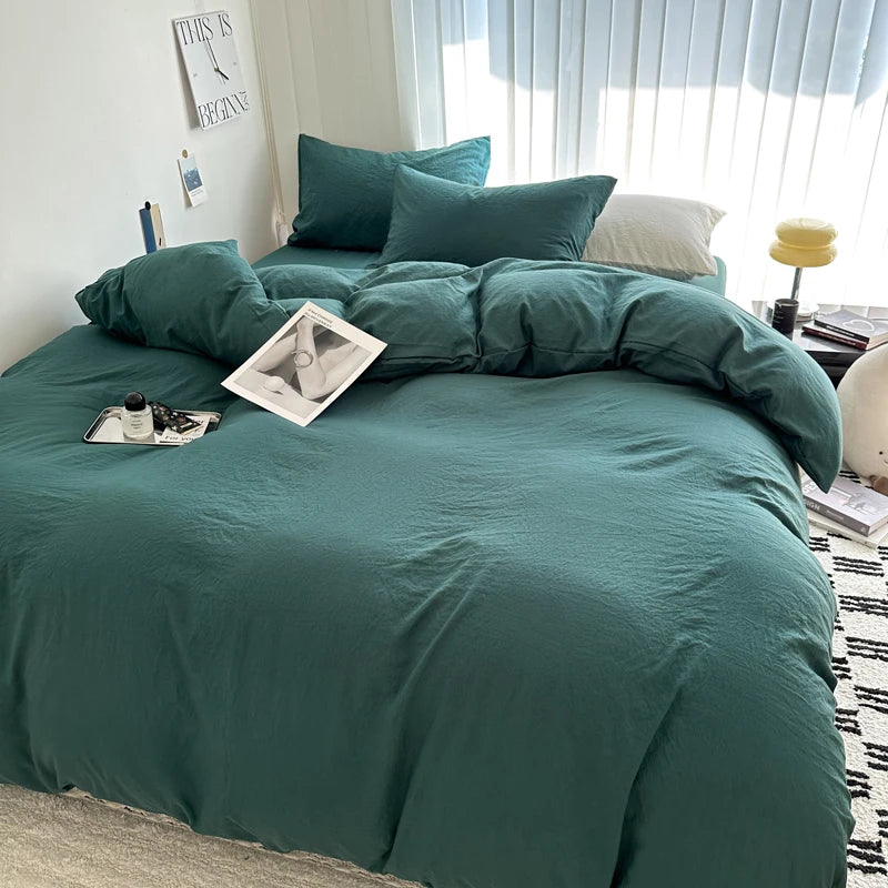 solid color bedding set