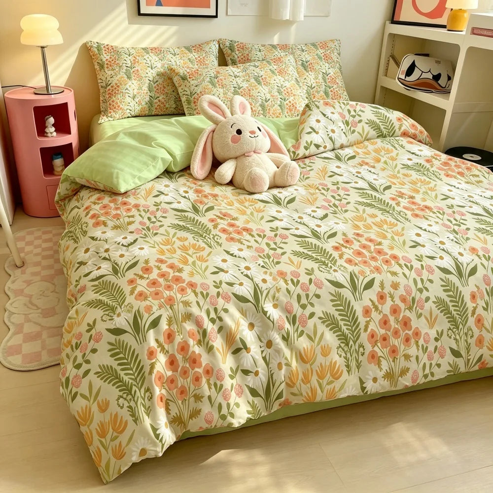 busy botanicals duvet sets