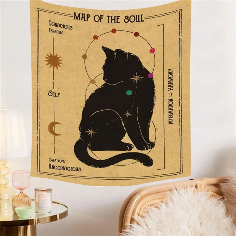cat torot tapestry