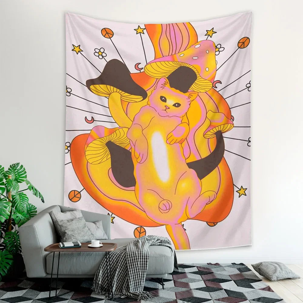 cat torot tapestry