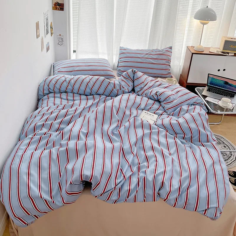 stripey stripes duvet set - 4p