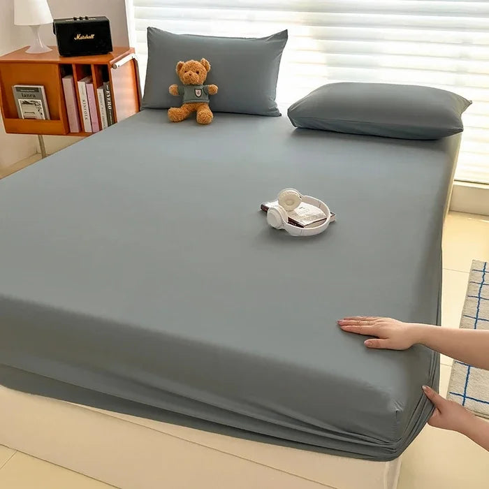 plain colored fitted sheets