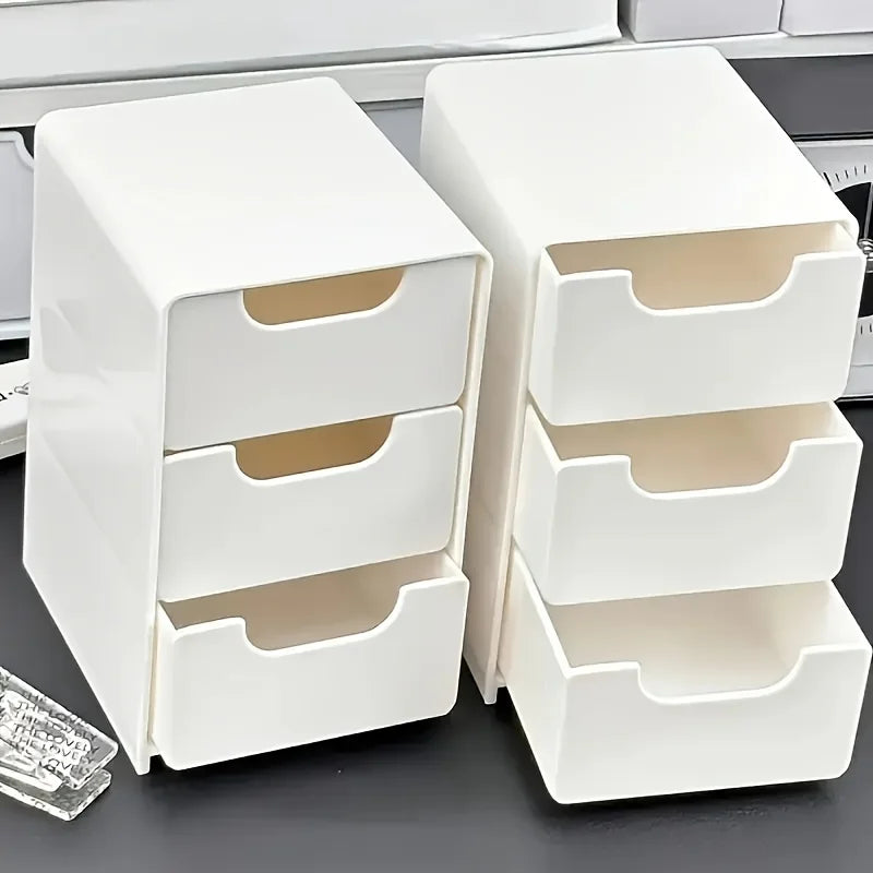 chic desktop drawer storage