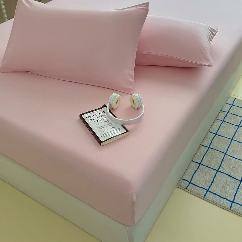 plain colored fitted sheets