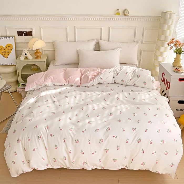 fun florals duvet sets