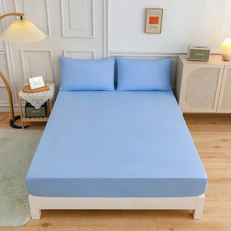 more color solid fitted sheet