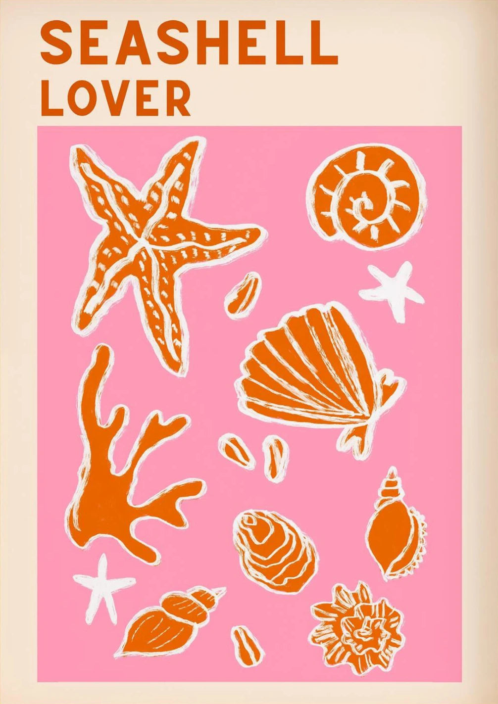 tropical beach print posters