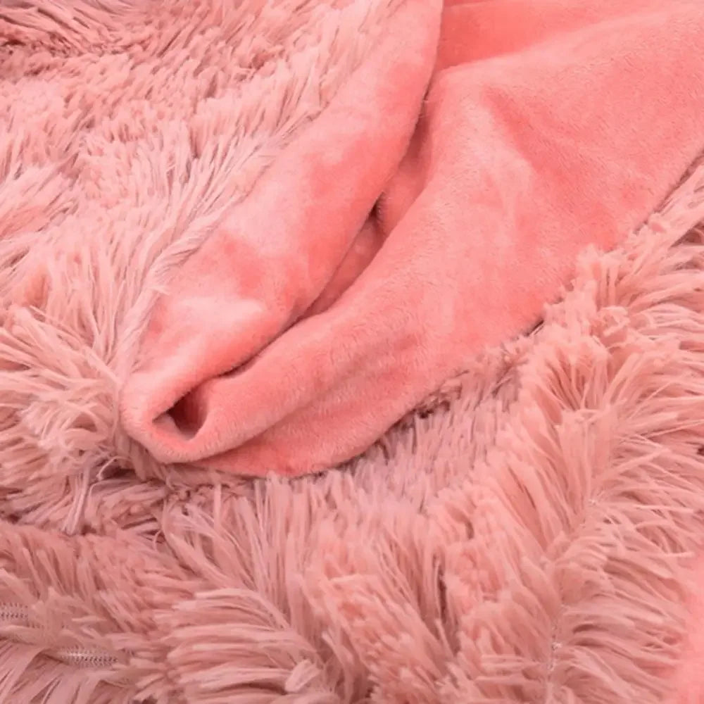 shaggy fluffy blanket