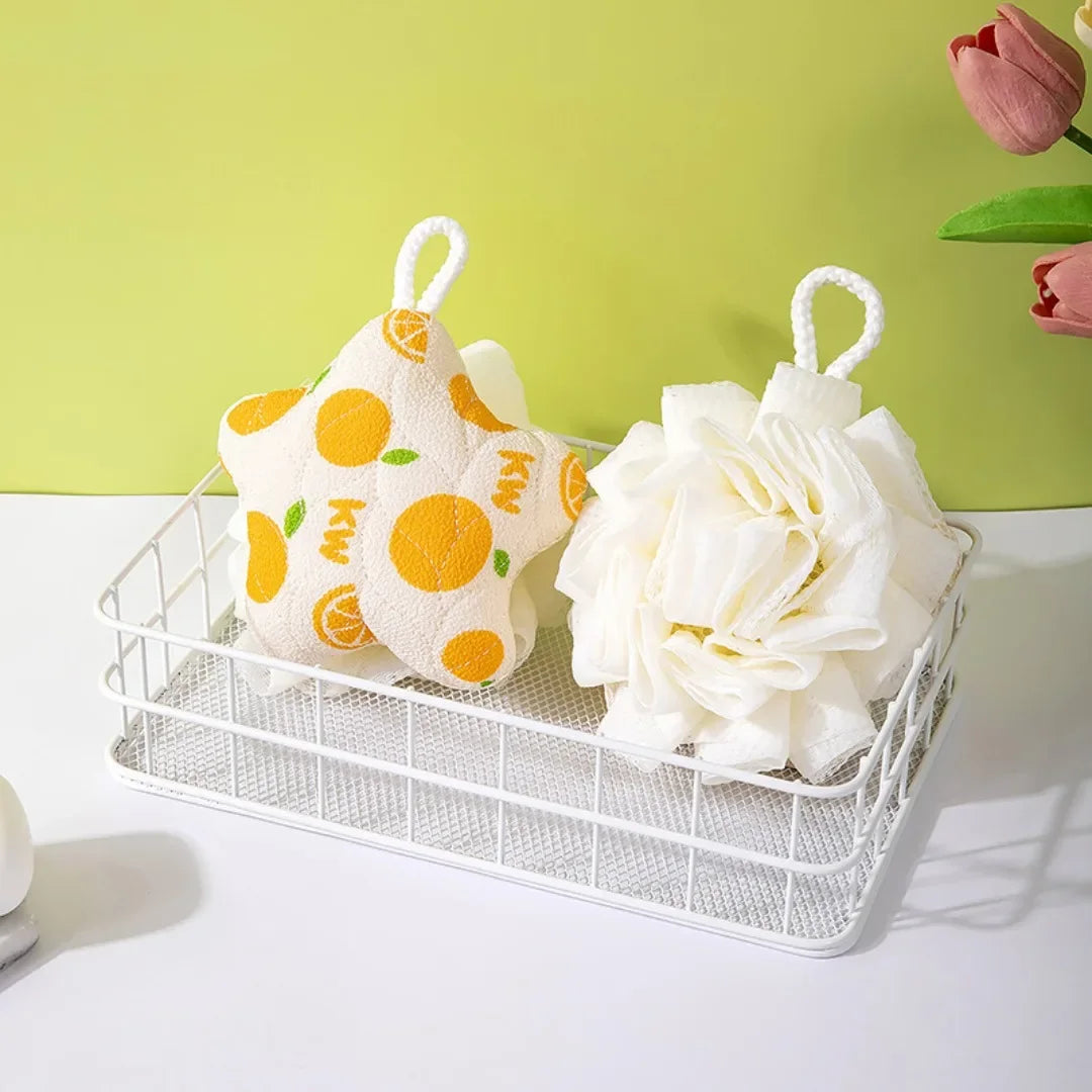 fruit and veggie loofah