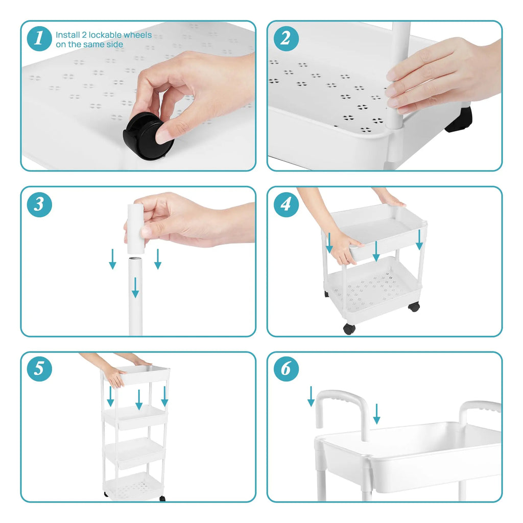 rolling storage cart