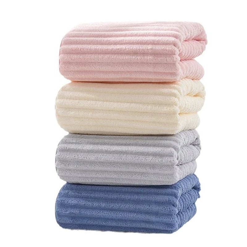plush thick towels