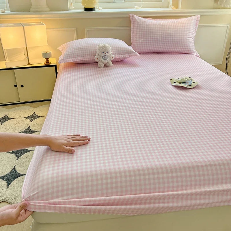 gingham fitted sheets