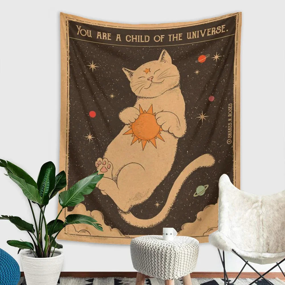 cat torot tapestry