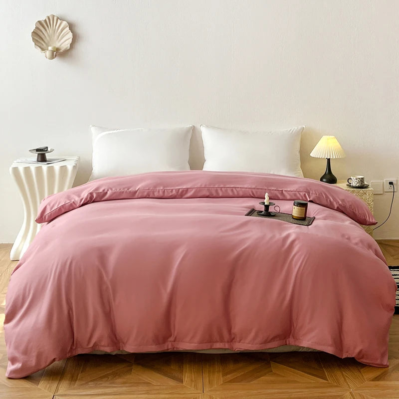 solid plain duvet sets