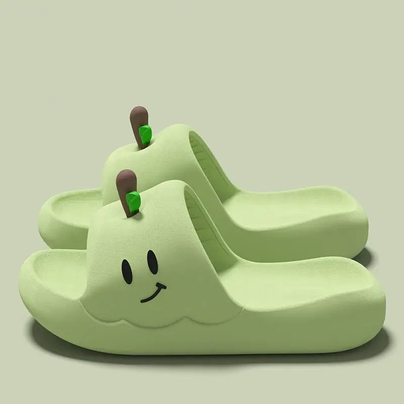 apple house/shower shoes