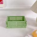 mini colorful milk crate organizers