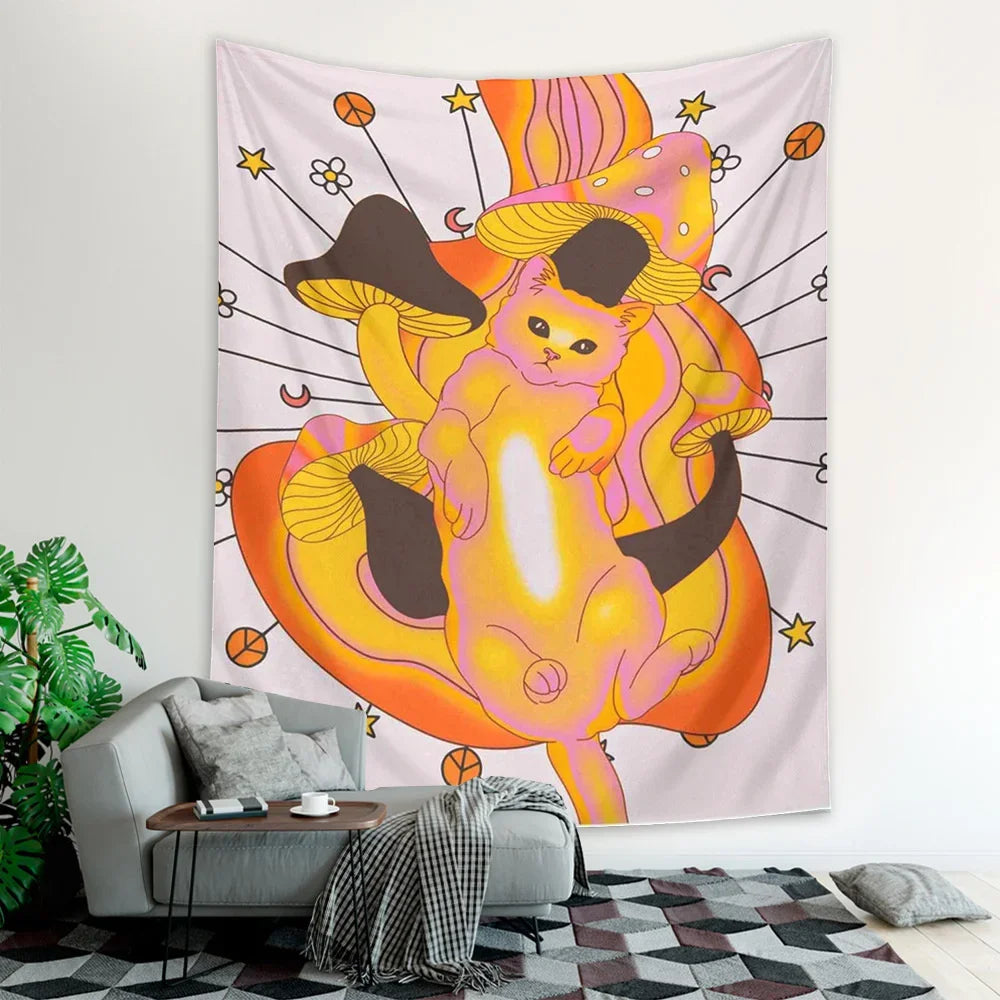 cat torot tapestry