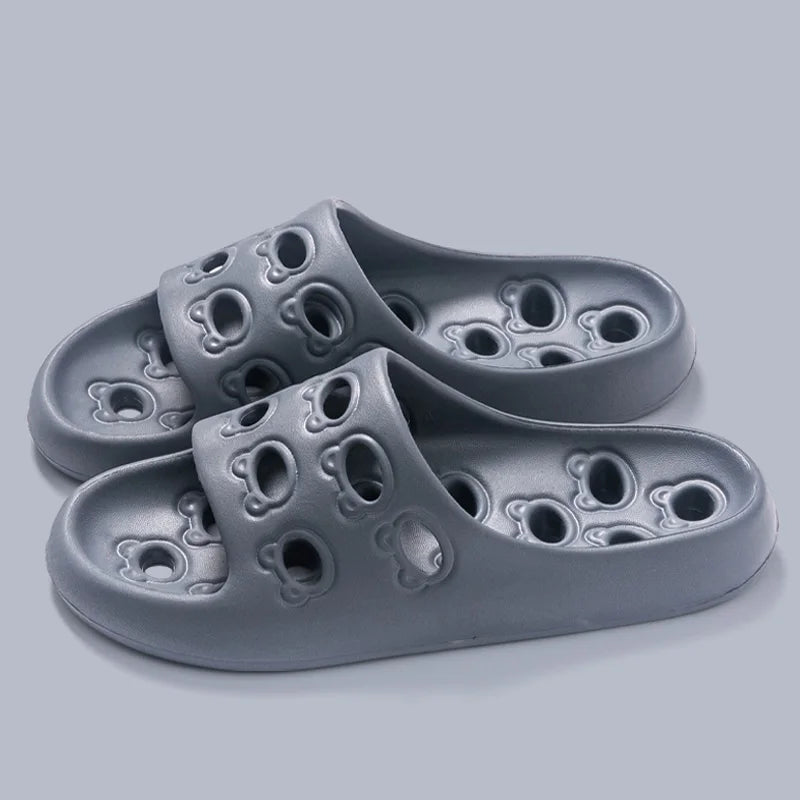 pastel cutout shower slides