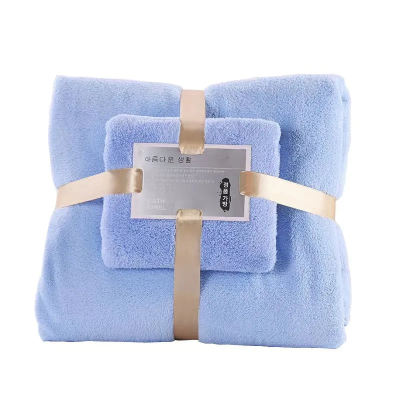 fleece luxury towel sets