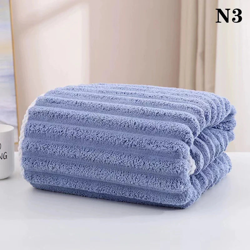 plush thick towels