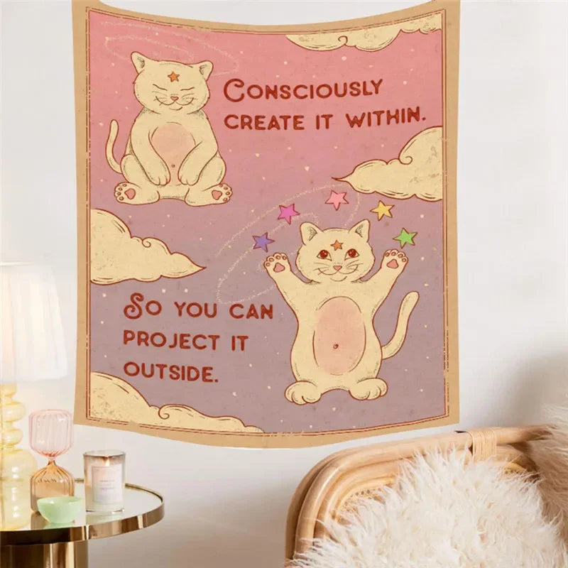 cat torot tapestry