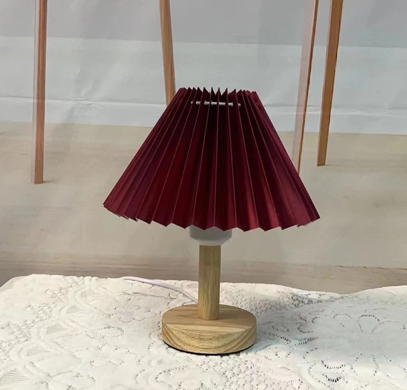 pleated cute lamp