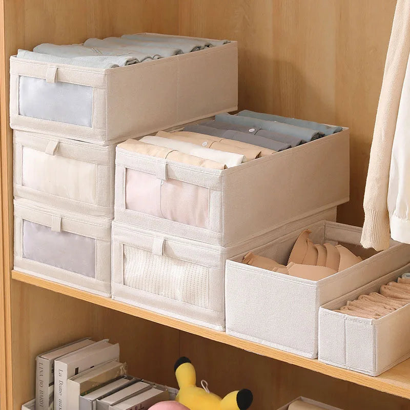 clean storage drawers