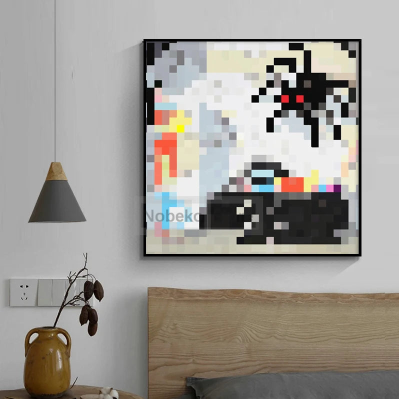MC pixel paintings
