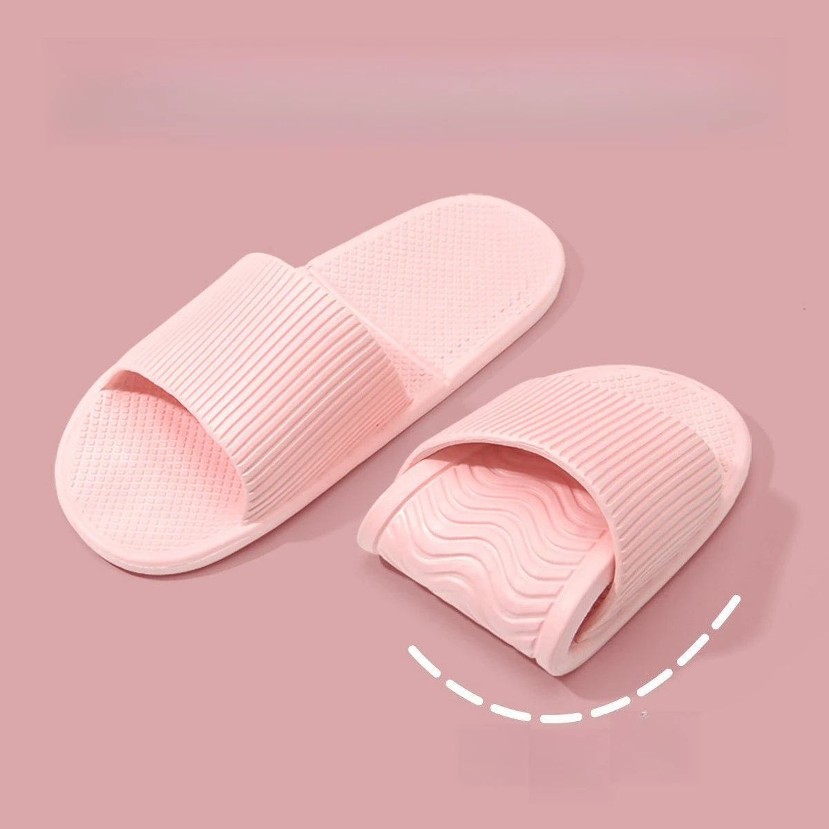flexible foldable shower shoes