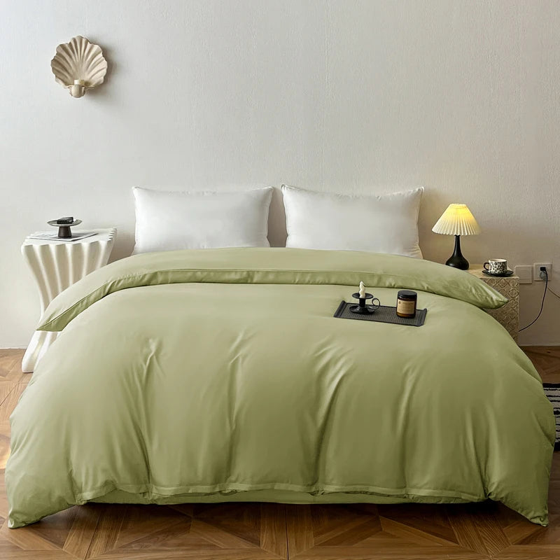 solid plain duvet sets