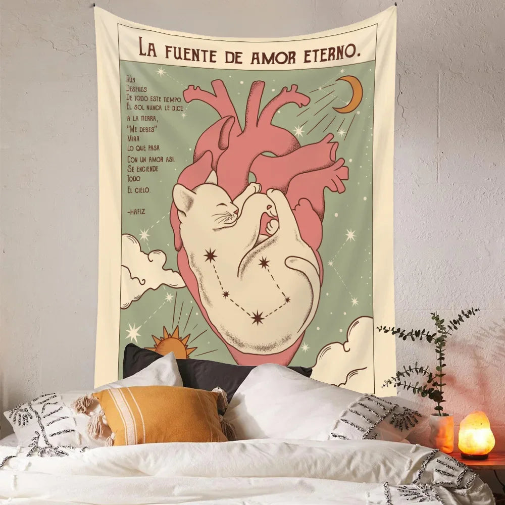 cat torot tapestry