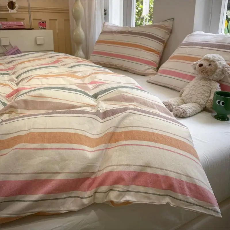 stripe style duvet cover